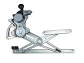 Front door window regulator with motor
