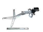 Front door window regulator with motor