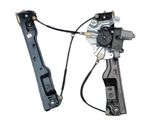 Front door window regulator with motor