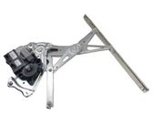 Front door window regulator with motor