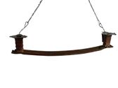 Rear bumper support beam