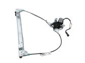 Front door window regulator with motor