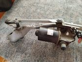 Front wiper linkage and motor