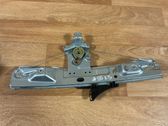 Rear window lifting mechanism without motor