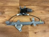 Rear door window regulator with motor