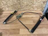 Front window lifting mechanism without motor