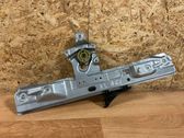 Rear window lifting mechanism without motor