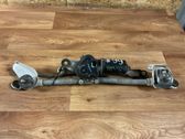Front wiper linkage and motor