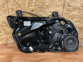 Front window lifting mechanism without motor