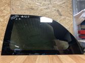 Rear door window glass