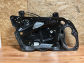 Front window lifting mechanism without motor