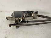 Front wiper linkage and motor