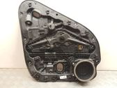 Rear window lifting mechanism without motor