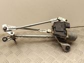 Tringlerie et moteur d'essuie-glace avant