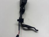 Rear seatbelt buckle