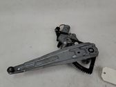 Rear door window regulator with motor
