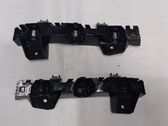 Bumper support mounting bracket corner