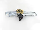 Rear door window regulator with motor