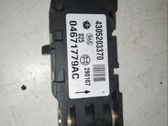 Airbag deployment crash/impact sensor