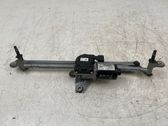 Front wiper linkage and motor