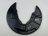 Front brake disc dust cover plate