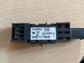 Airbag deployment crash/impact sensor