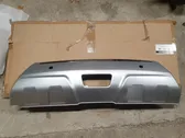 Rear bumper trim bar molding