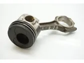 Piston with connecting rod