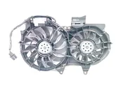 Radiator cooling fan shroud