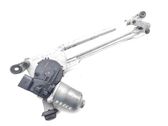 Tringlerie et moteur d'essuie-glace avant