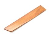 Front door glass trim molding