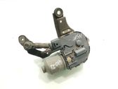 Front wiper linkage and motor