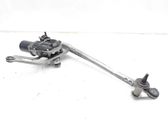 Front wiper linkage and motor
