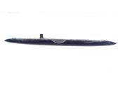 Trunk door license plate light bar