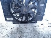 Radiator cooling fan shroud
