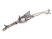 Front wiper linkage and motor