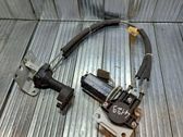 Sliding door window regulator with motor