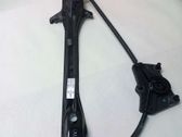 Front window lifting mechanism without motor