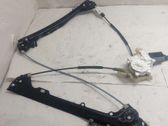 Front window lifting mechanism without motor