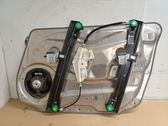 Front window lifting mechanism without motor