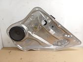 Front window lifting mechanism without motor