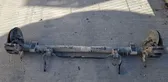 Rear axle beam with reductor