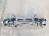 Rear axle beam with reductor