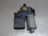 Rear door window regulator with motor