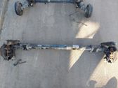 Rear axle beam with reductor