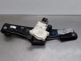 Rear window lifting mechanism without motor