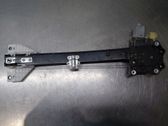Rear window lifting mechanism without motor