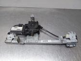 Rear window lifting mechanism without motor