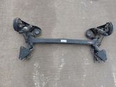 Rear axle beam with reductor