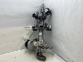 Steering wheel axle set